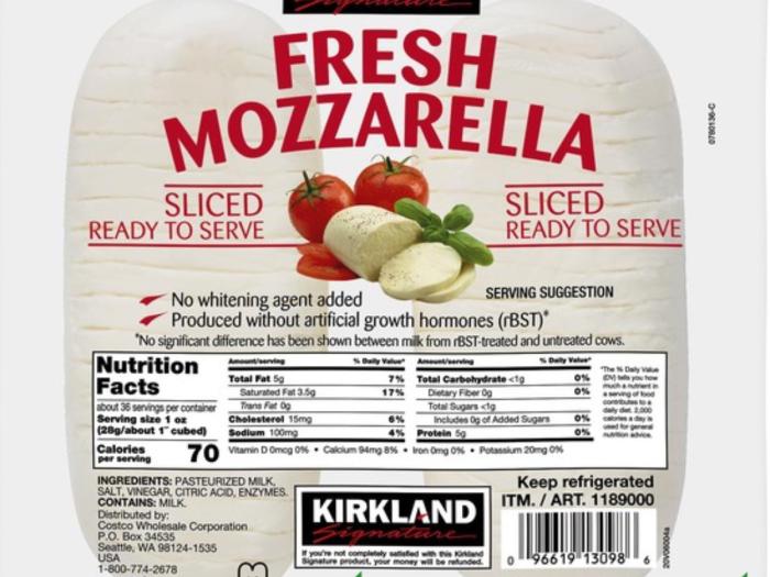 Mozzarella cheese facts nutrition healthy