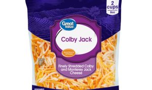 Colby jack shredded cheese nutrition