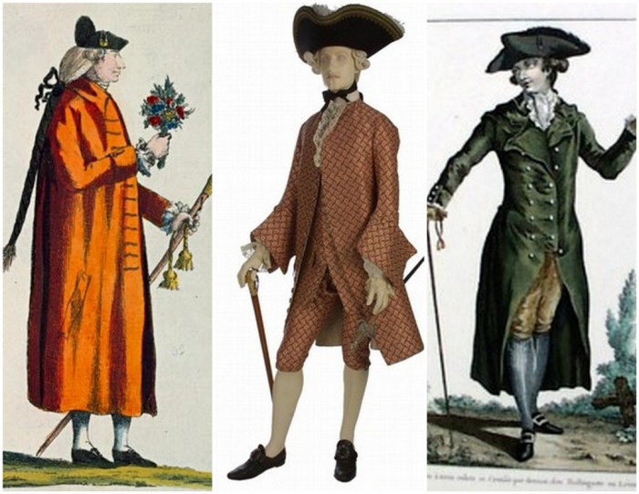 1700's fashion men portrait