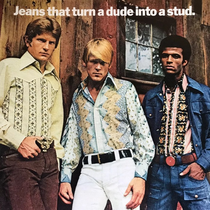 70's men fashion