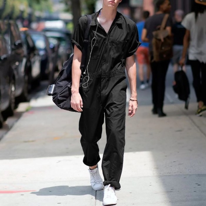 Mens jumpsuit fashion