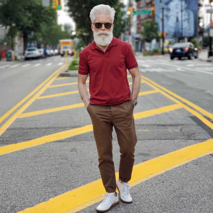 Older men's fashion trends