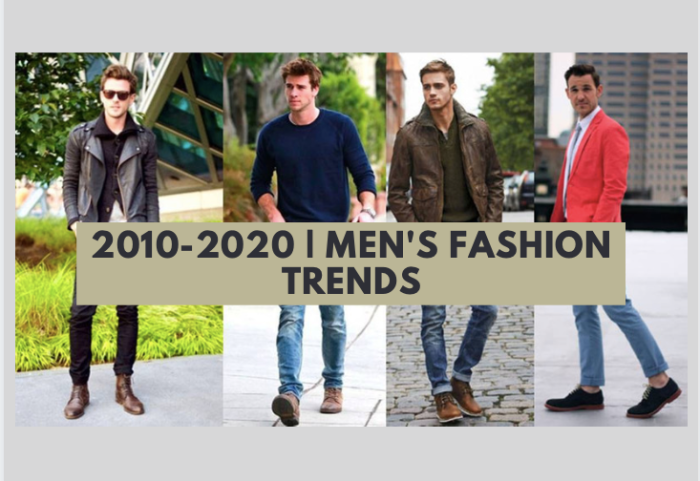 Men's fashion in 2010