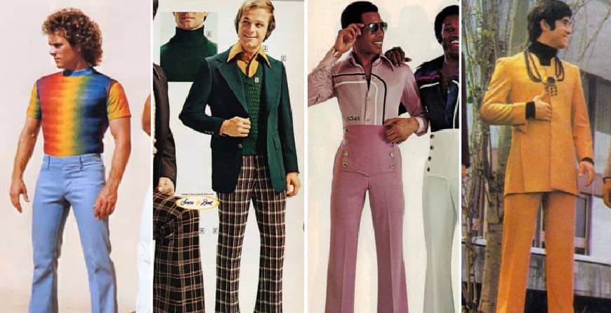 70's men fashion